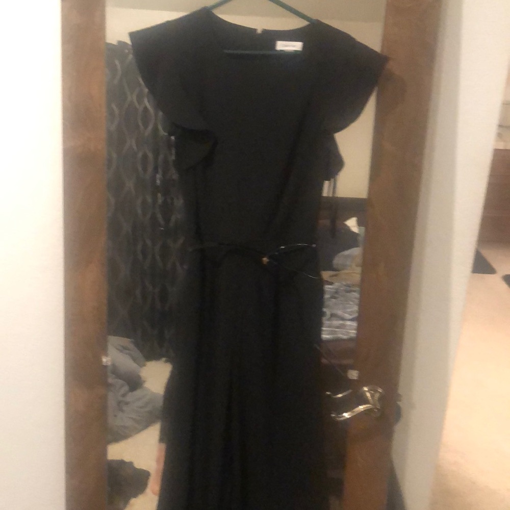 Calvin Klein one piece size 12 . Black